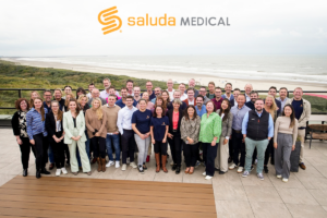 Logo Saluda Medical, klant van Mission Command